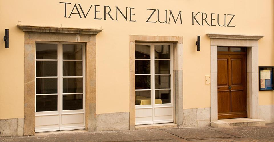 Hotel Taverne Zum Kreuz Olten Exteriör bild